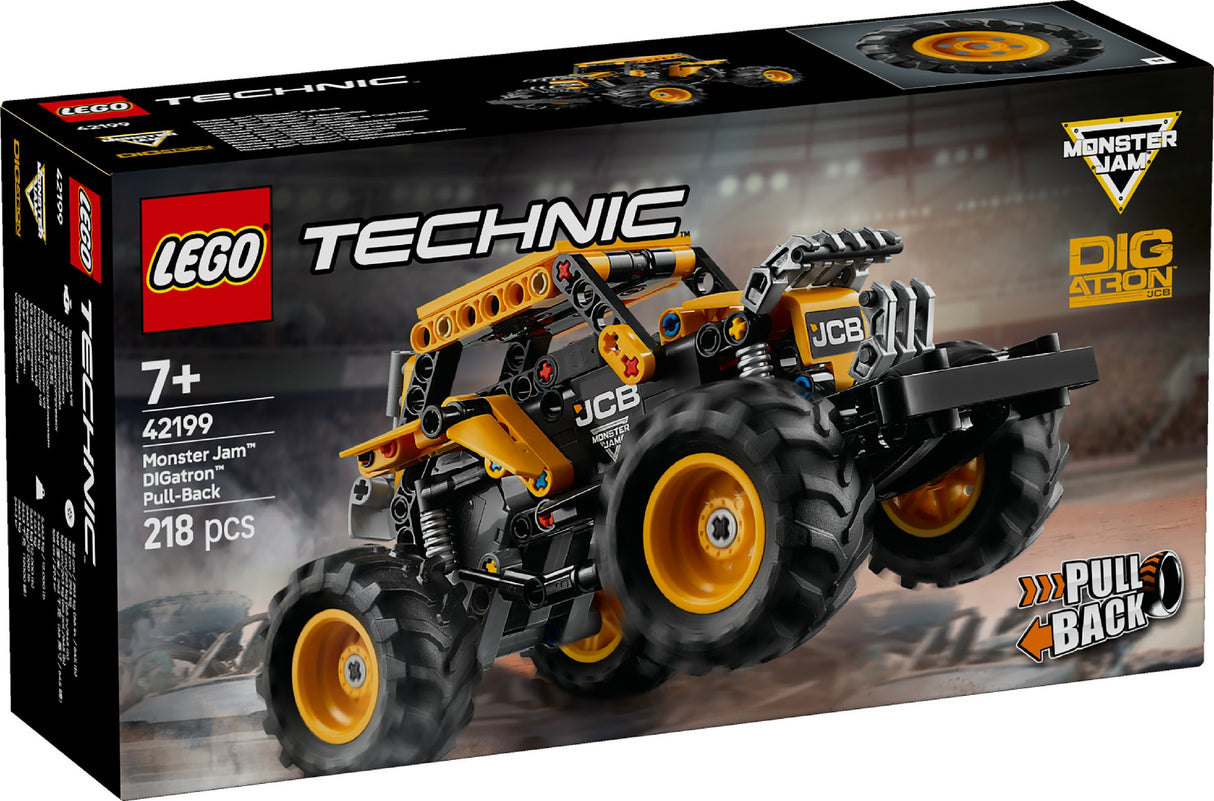 LEGO TECHNIC DIGATRON PULL-BACK 42199 AGE: 7+