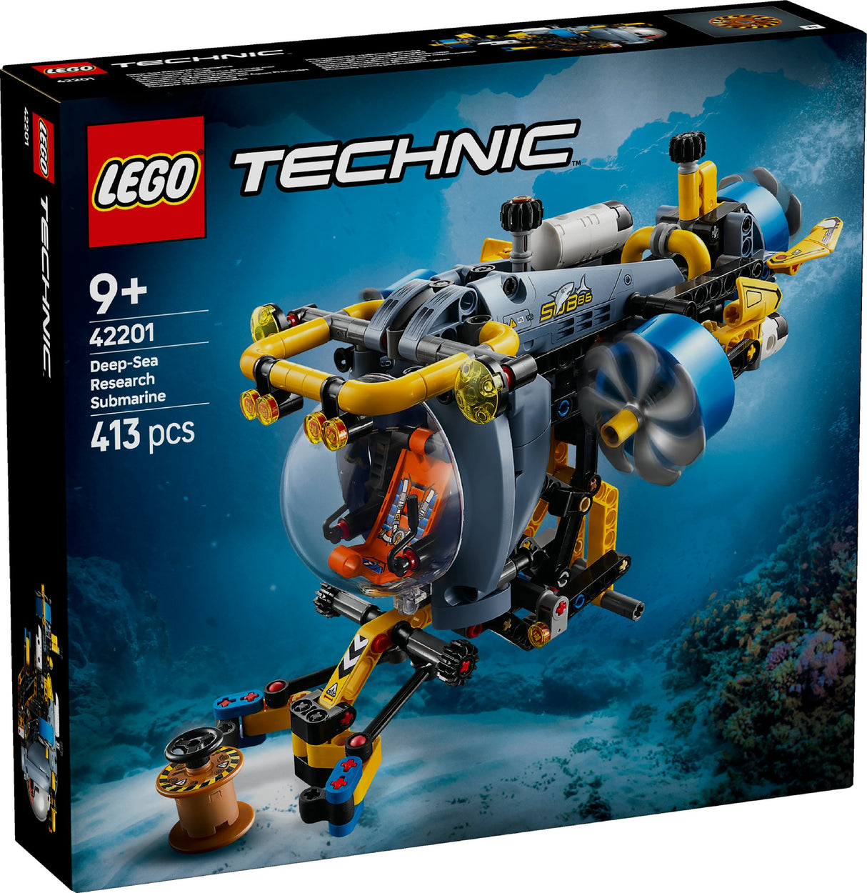 LEGO TECHNIC DEEP-SEA RESEARCH SUBMARINE 42201 AGE:9+