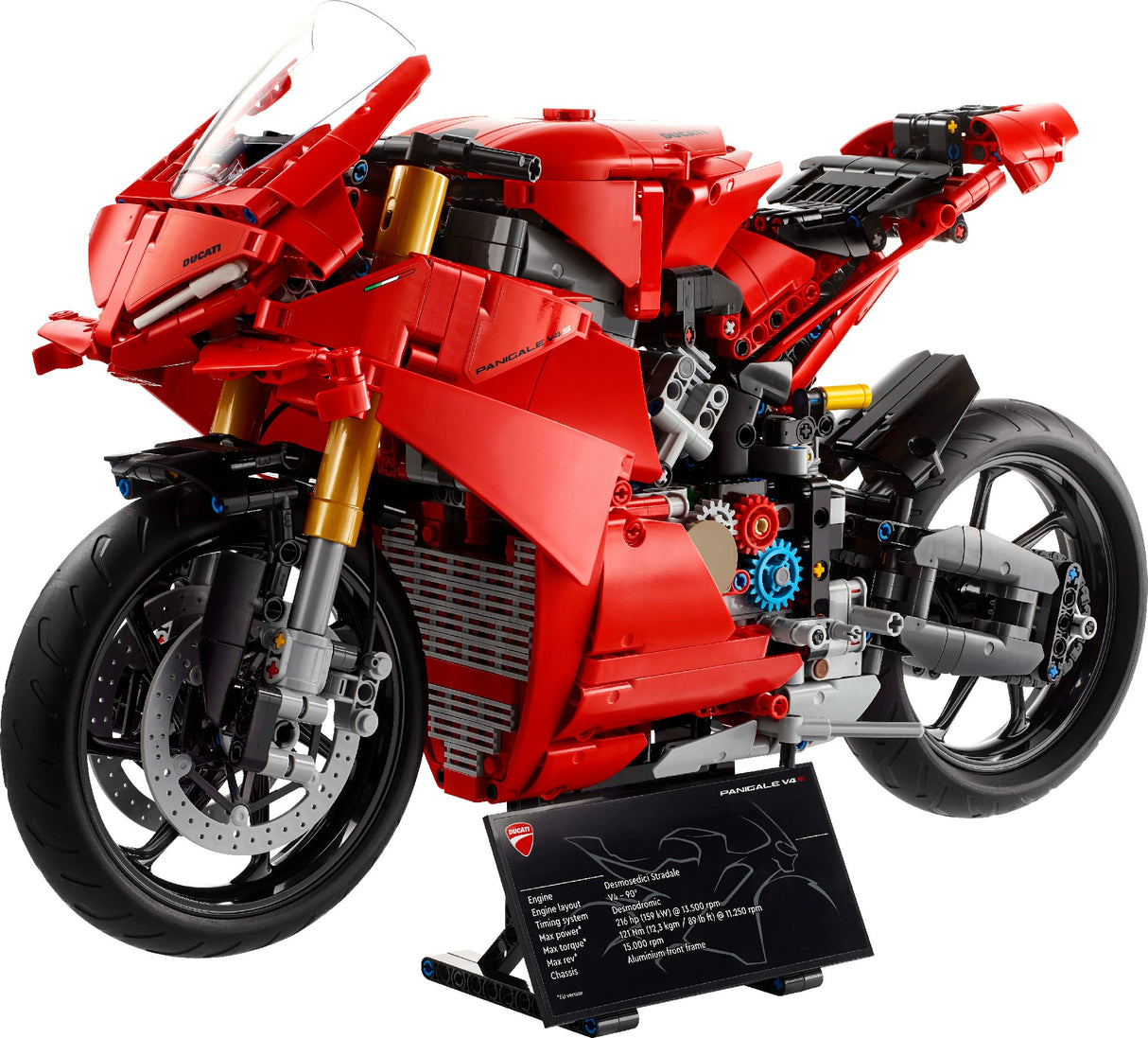 LEGO TECHNIC DUCATI PANIGALE V4 S MOTORCYCLE 42202 AGE: 18+