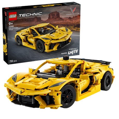 LEGO TECHNIC CHEVROLET CORVETTE STINGRAY 42205 AGE: 9+