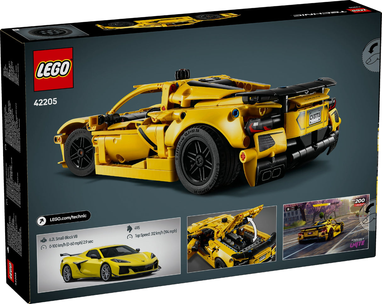 LEGO TECHNIC CHEVROLET CORVETTE STINGRAY 42205 AGE: 9+