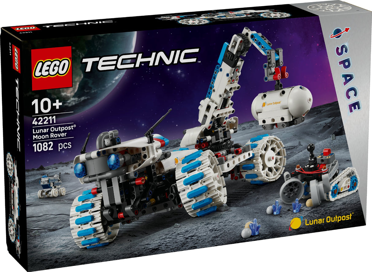 LEGO Technic Lunar Outpost® Moon Rover Space Vehicle 42211 Age: 10+