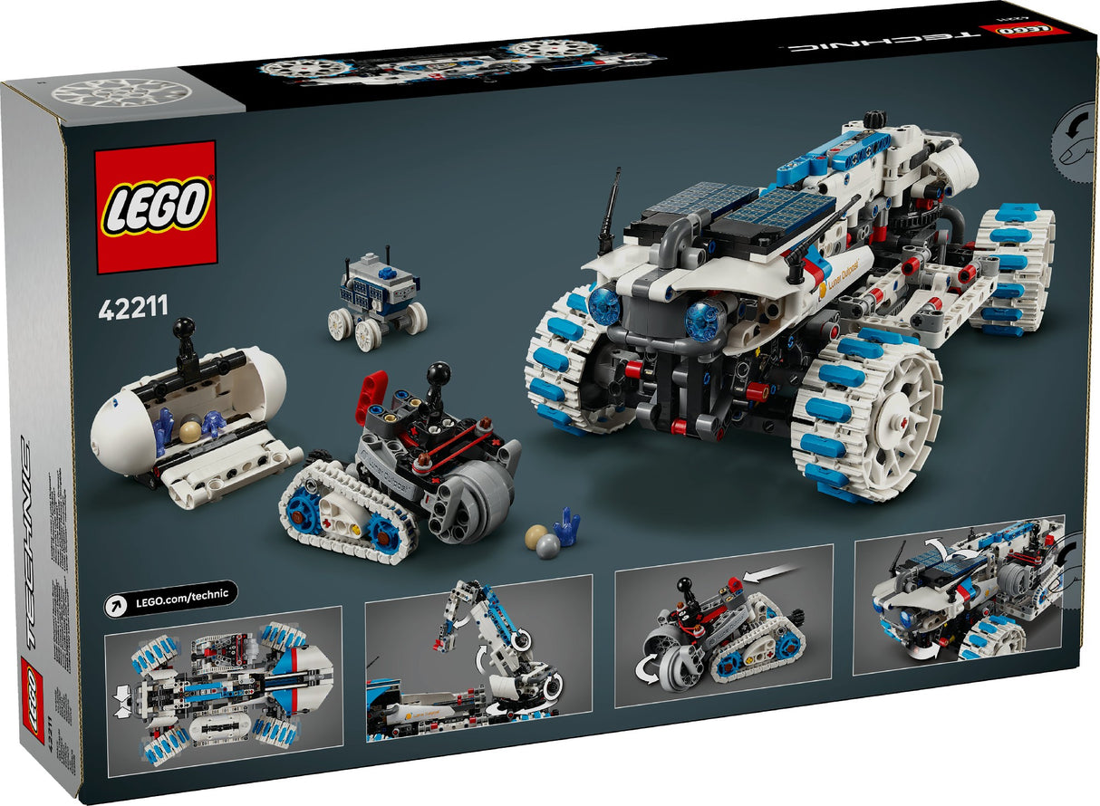 LEGO Technic Lunar Outpost® Moon Rover Space Vehicle 42211 Age: 10+