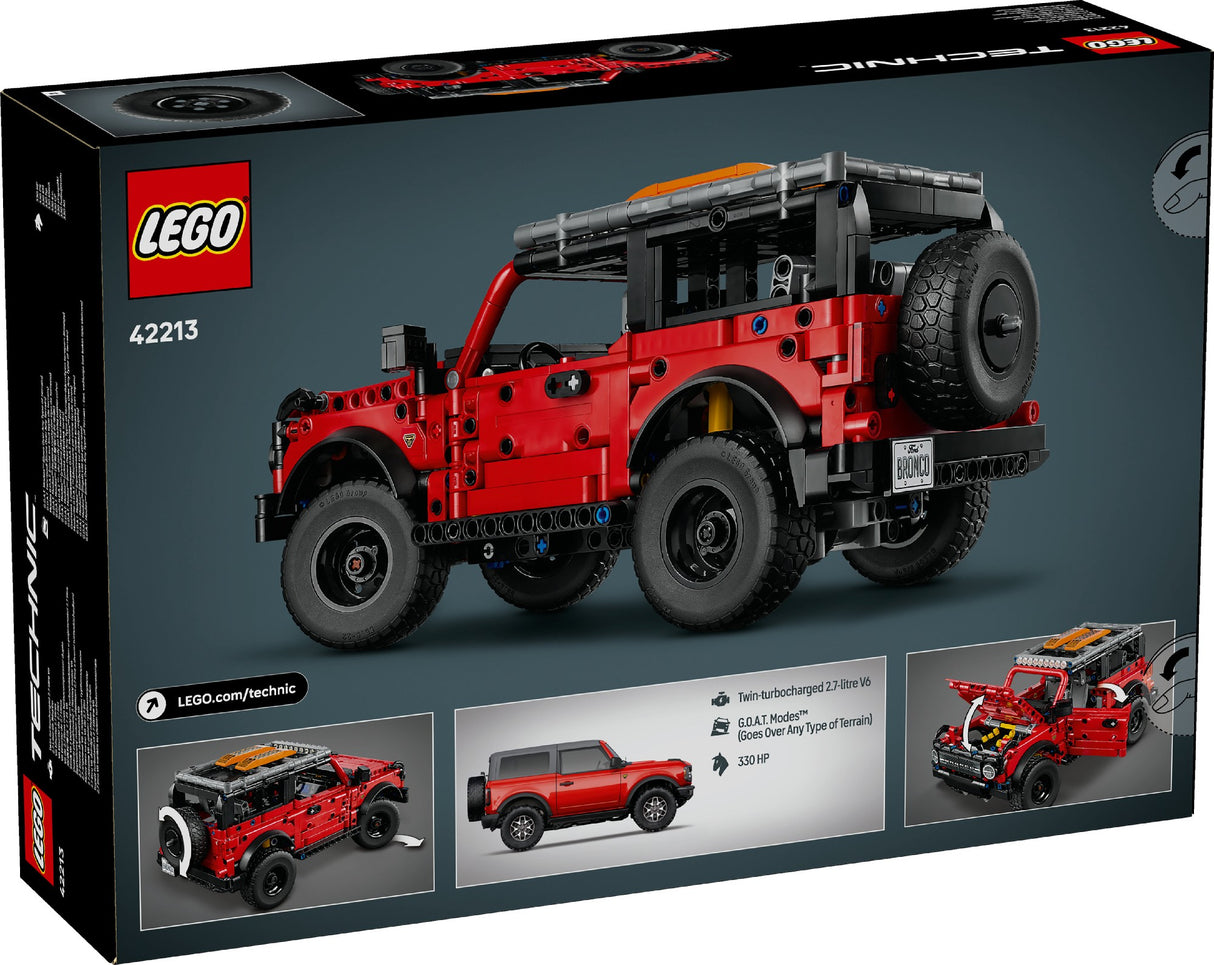 LEGO Technic Ford Bronco® SUV 42213 Age: 9+