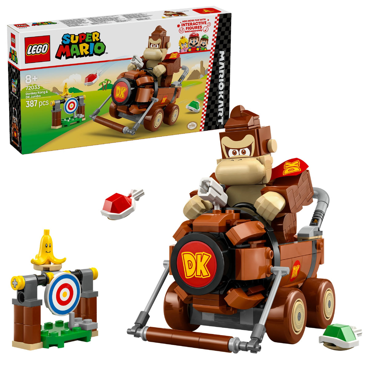 LEGO MARIO KART™ – DONKEY KONG & DK JUMBO 72033 AGE: 8+