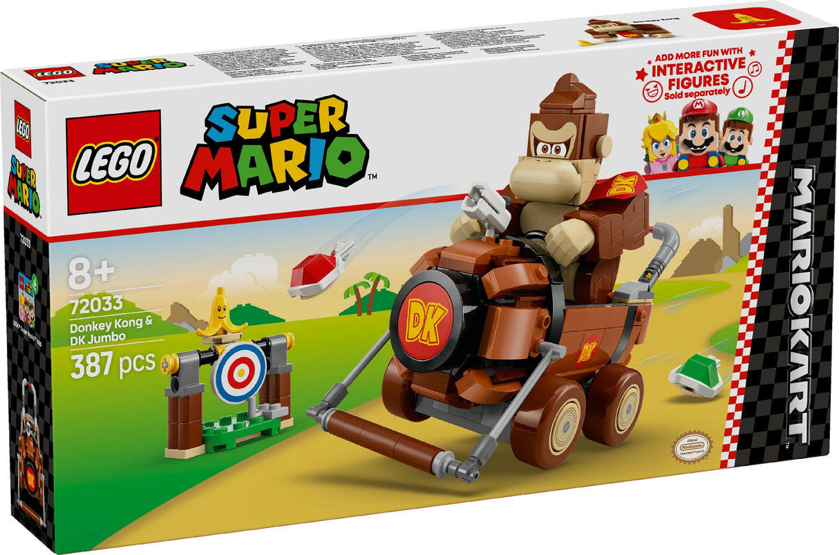 LEGO MARIO KART™ – DONKEY KONG & DK JUMBO 72033 AGE: 8+