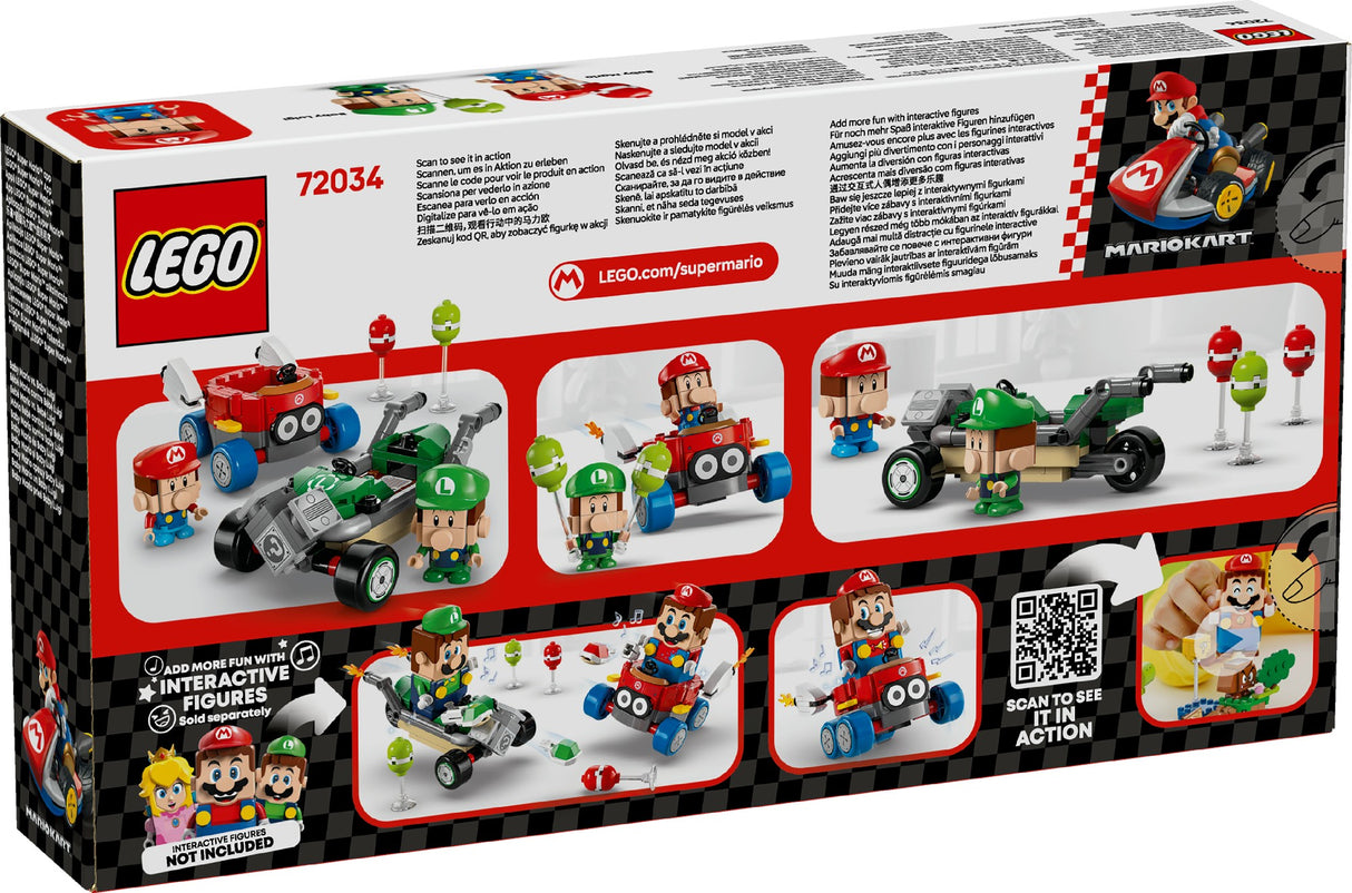 LEGO MARIO KART™ – BABY MARIO VS. BABY LUIGI 72034 AGE: 8+