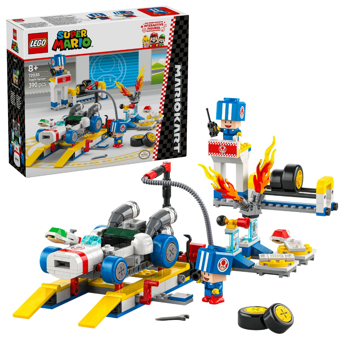 LEGO MARIO KART™ – TOAD'S GARAGE 72035 AGE: 8+