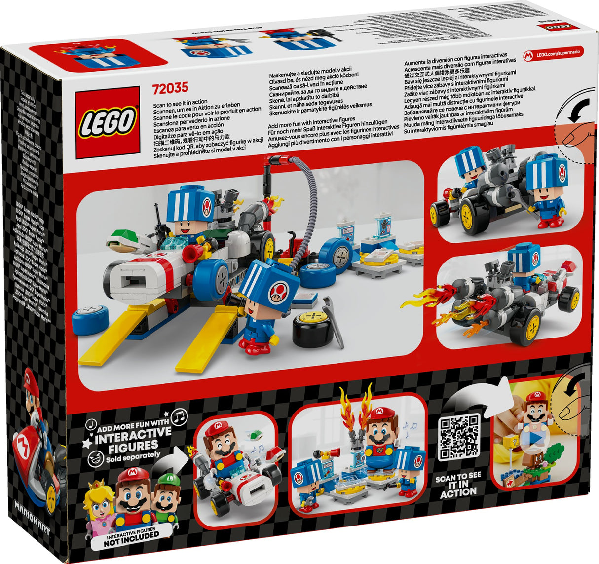 LEGO MARIO KART™ – TOAD'S GARAGE 72035 AGE: 8+