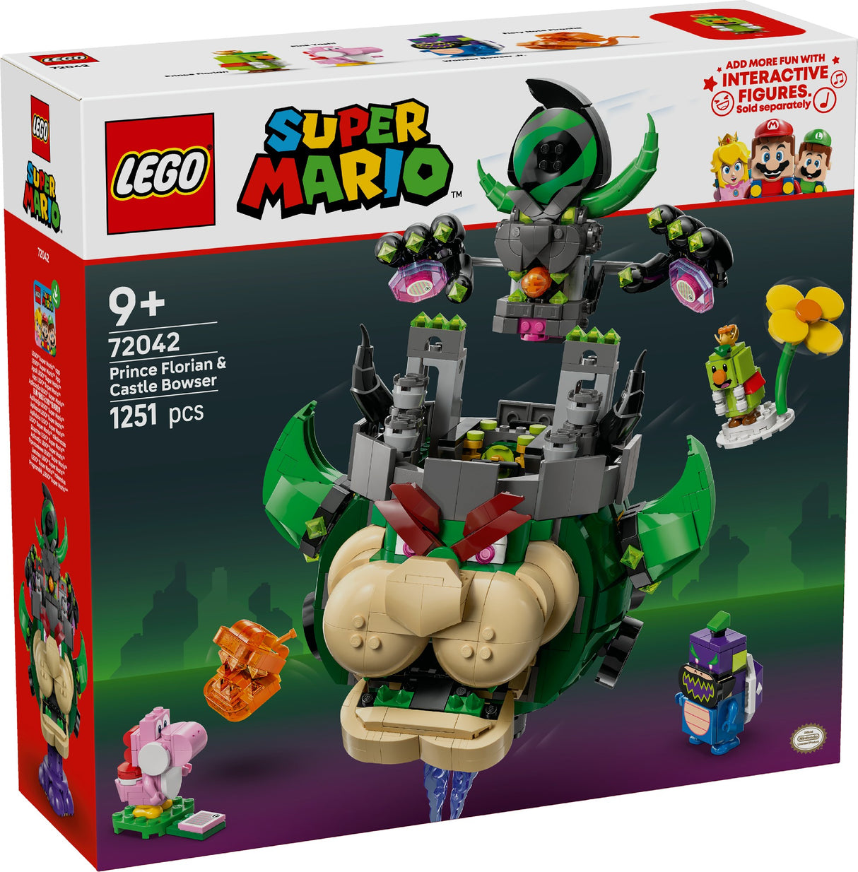 LEGO Super Mario Prince Florian & Castle Bowser 72042 Age: 9+