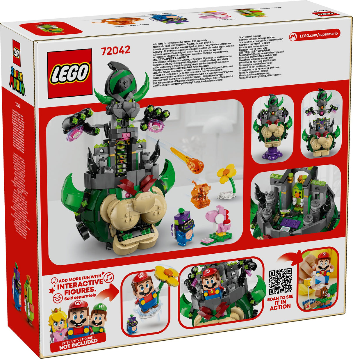 LEGO Super Mario Prince Florian & Castle Bowser 72042 Age: 9+