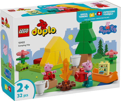 LEGO DUPLO PEPPA PIG CAMPING TRIP 10452 AGE: 2+