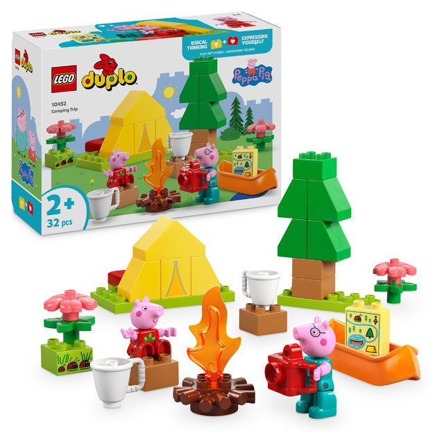 LEGO DUPLO PEPPA PIG CAMPING TRIP 10452 AGE: 2+