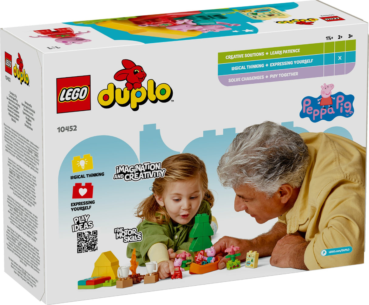 LEGO DUPLO PEPPA PIG CAMPING TRIP 10452 AGE: 2+