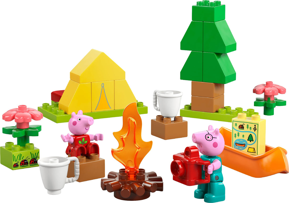 LEGO DUPLO PEPPA PIG CAMPING TRIP 10452 AGE: 2+