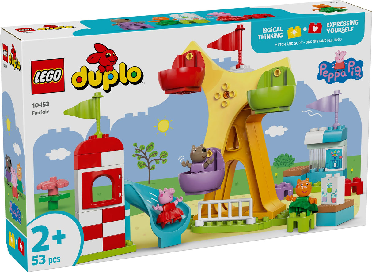 LEGO DUPLO PEPPA PIG FUNFAIR 10453 AGE: 2+