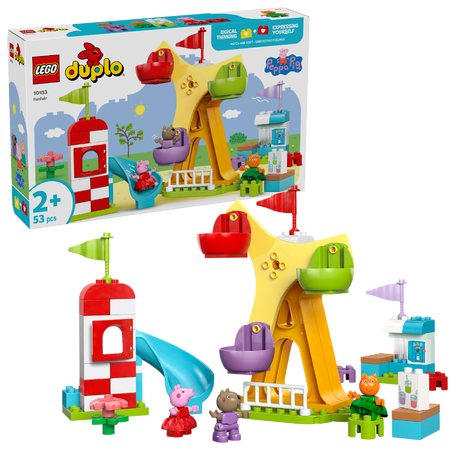 LEGO DUPLO PEPPA PIG FUNFAIR 10453 AGE: 2+