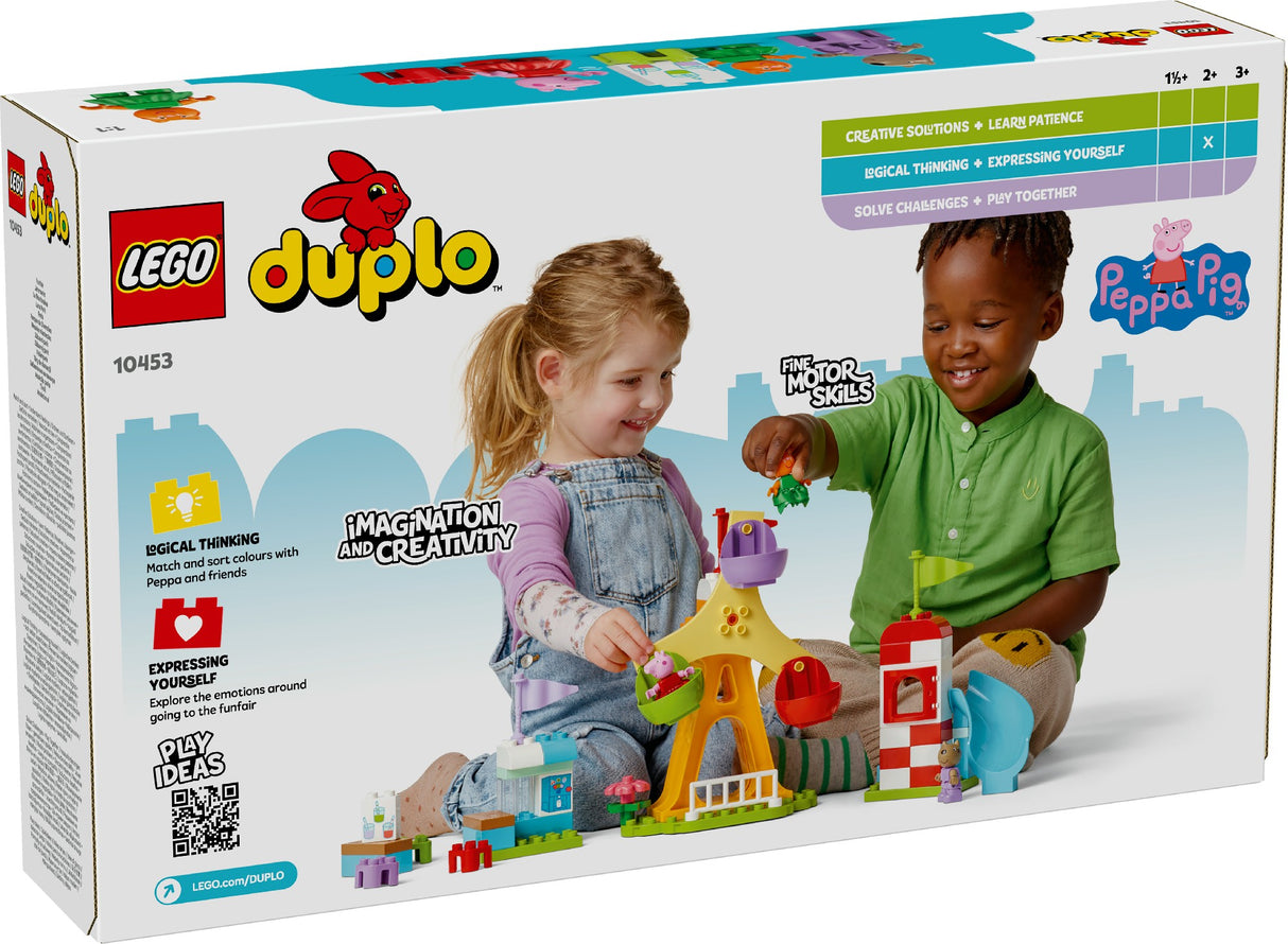 LEGO DUPLO PEPPA PIG FUNFAIR 10453 AGE: 2+