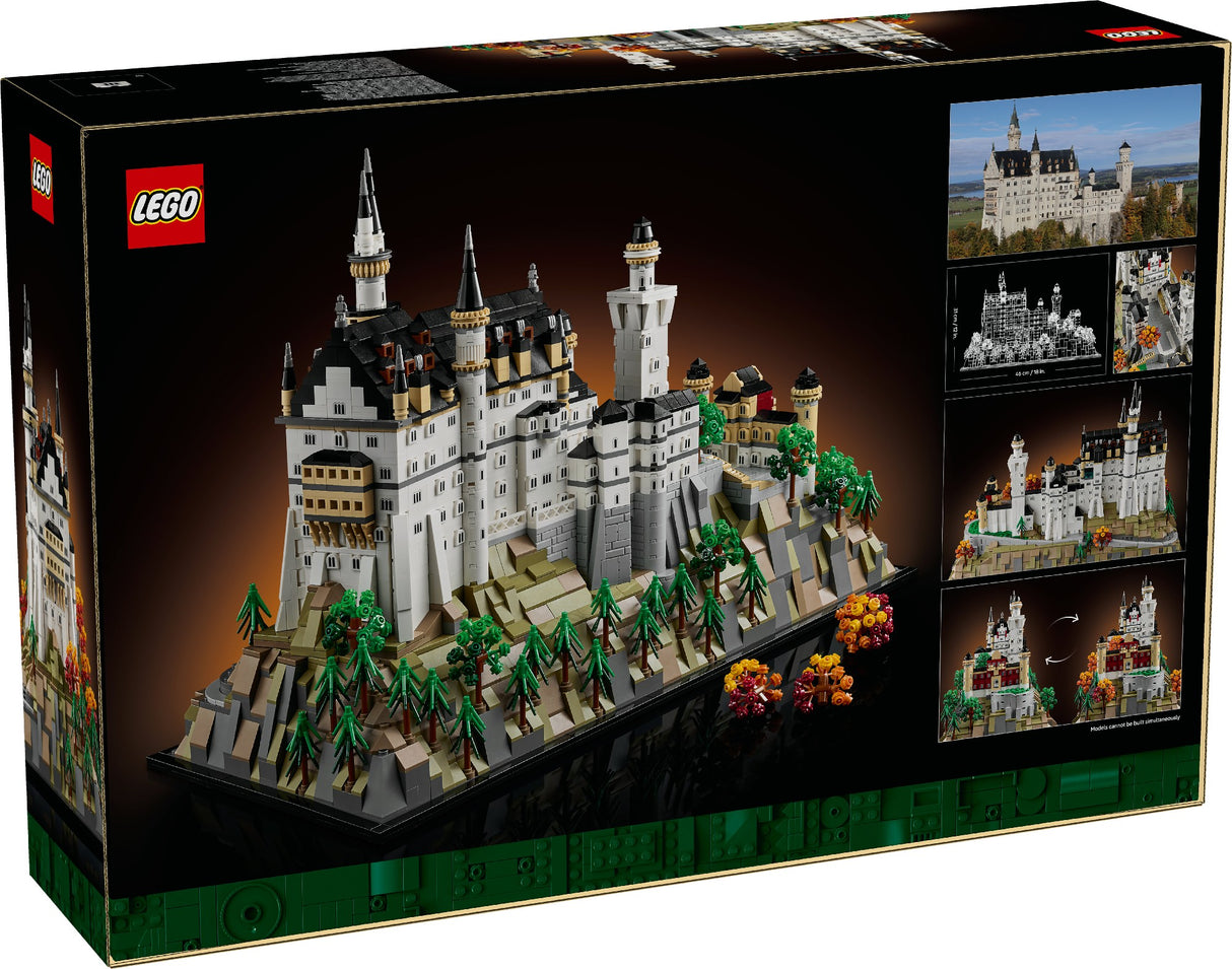 LEGO  Architecture Neuschwanstein Castle 21063 Age: 18+