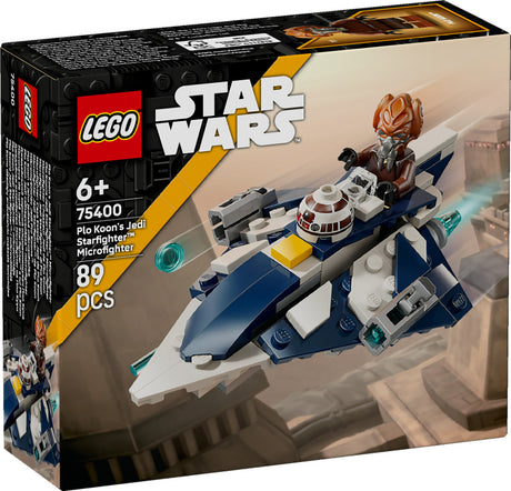LEGO Star Wars  Plo Koon's Jedi Starfighter Microfighter 75400 Age: 6+