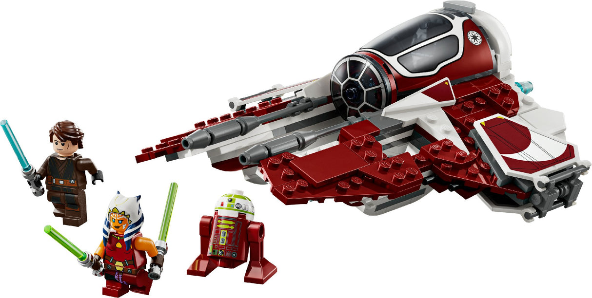 LEGO STAR WARS AHSOKA'S JEDI INTERCEPTOR 75401 AGE: 8+