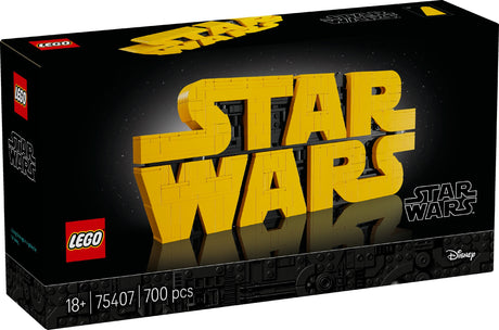 Lego Star Wars Brick-Built Star Wars Logo 75407 Age: 18+