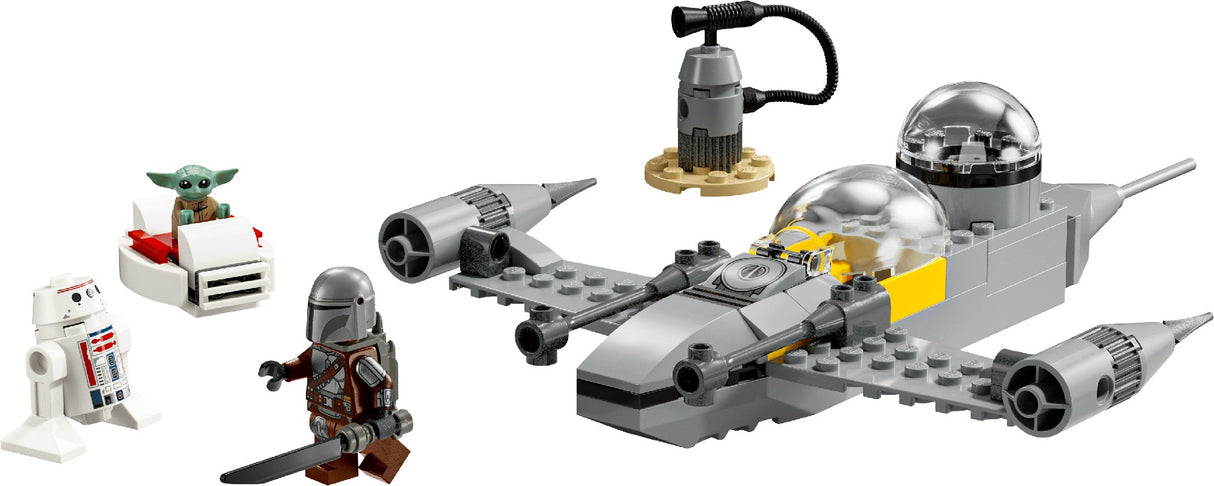 LEGO STAR WARS MANDO AND GROGU'S N-1 STARFIGHTER 75410 AGE: 4+