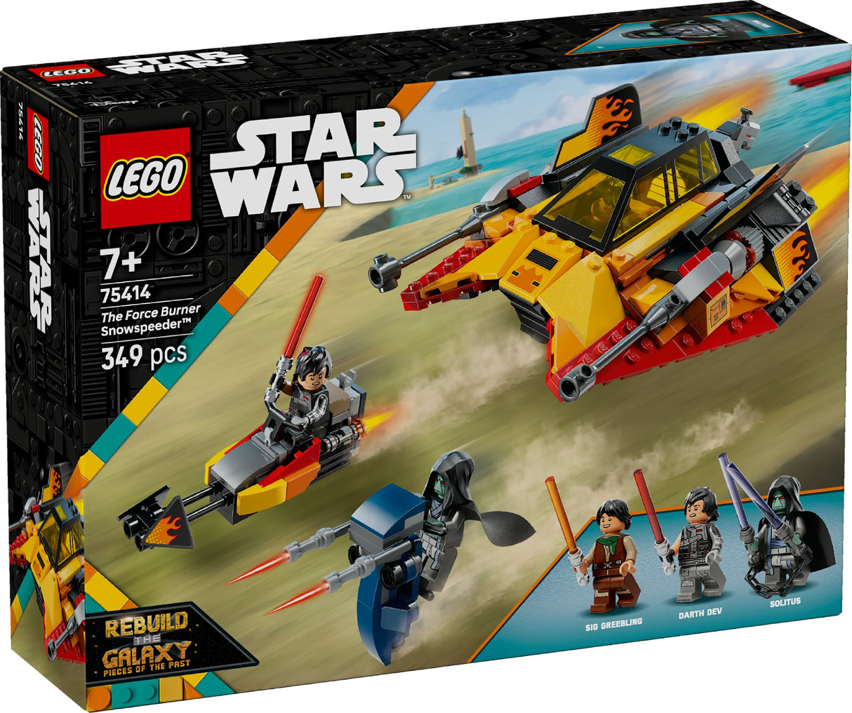 LEGO Star Wars The Force Burner Snowspeeder 75414 Age: 7+