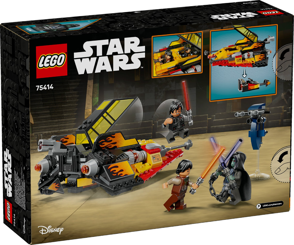 LEGO Star Wars The Force Burner Snowspeeder 75414 Age: 7+