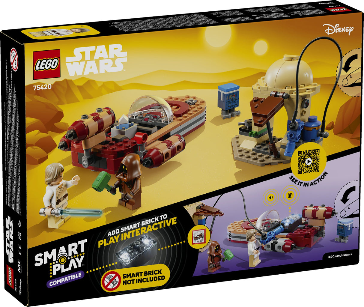 Lego Star Wars Smart Play™: Luke'S Landspeeder™ 75420 Age: 6+