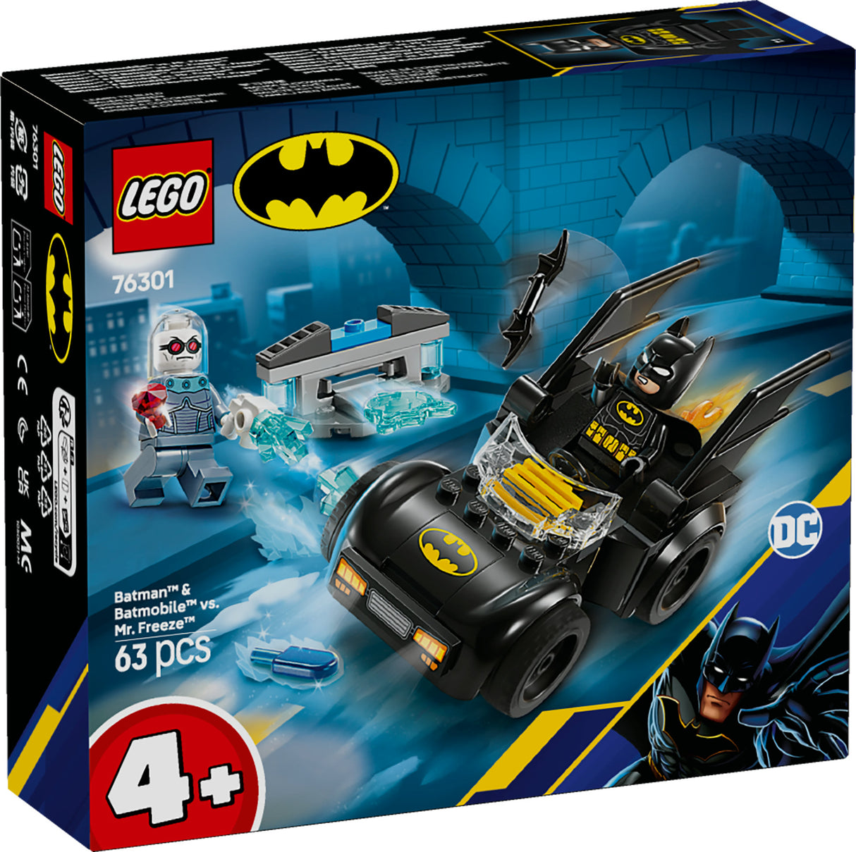 LEGO BATMAN™ & BATMOBILE™ VS. MR. FREEZE™ 76301 AGE: 4+