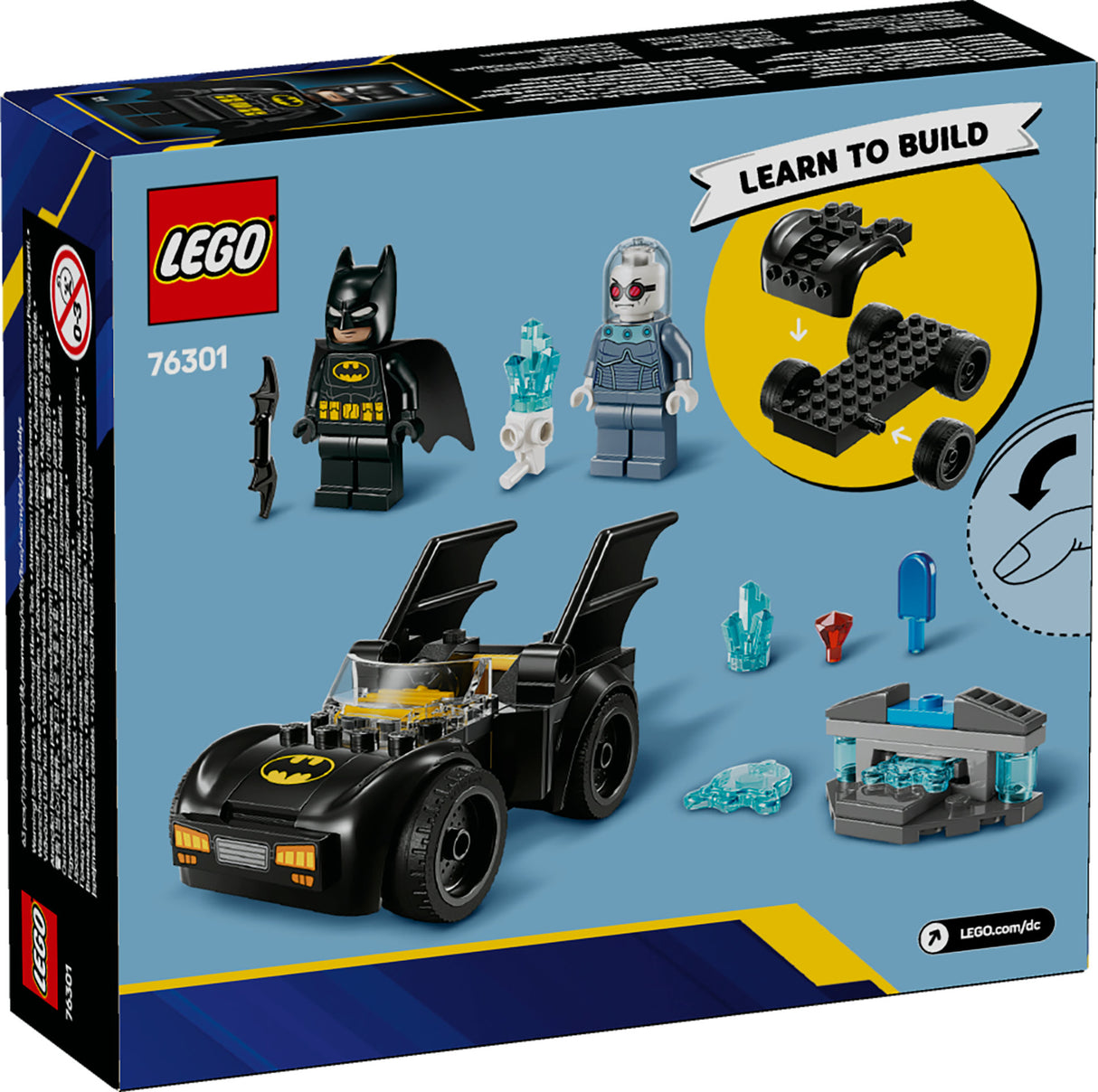 LEGO BATMAN™ & BATMOBILE™ VS. MR. FREEZE™ 76301 AGE: 4+