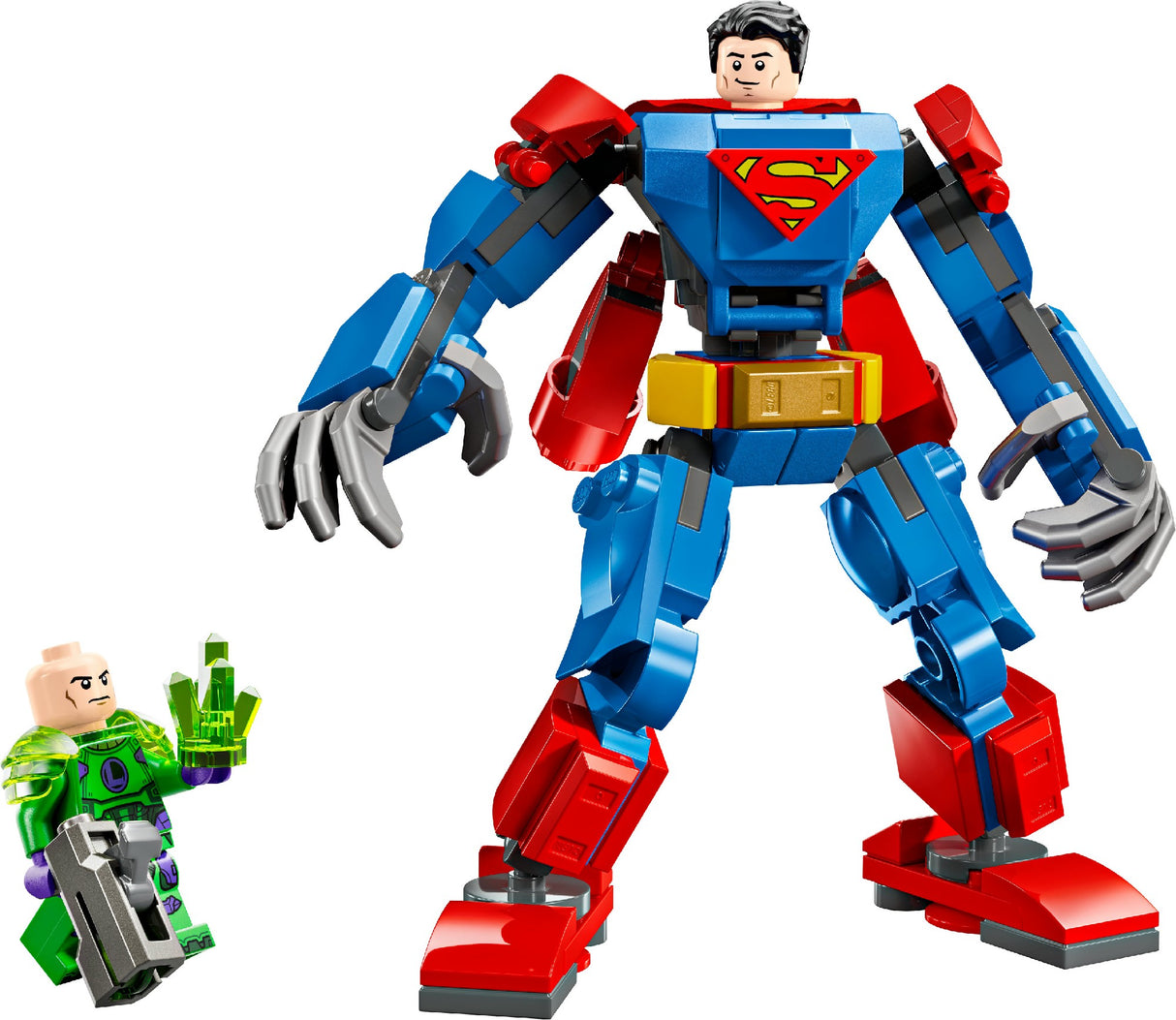 LEGO HEROES DC SUPERMAN™ MECH VS. LEX LUTHOR™ 76302 AGE: 6+