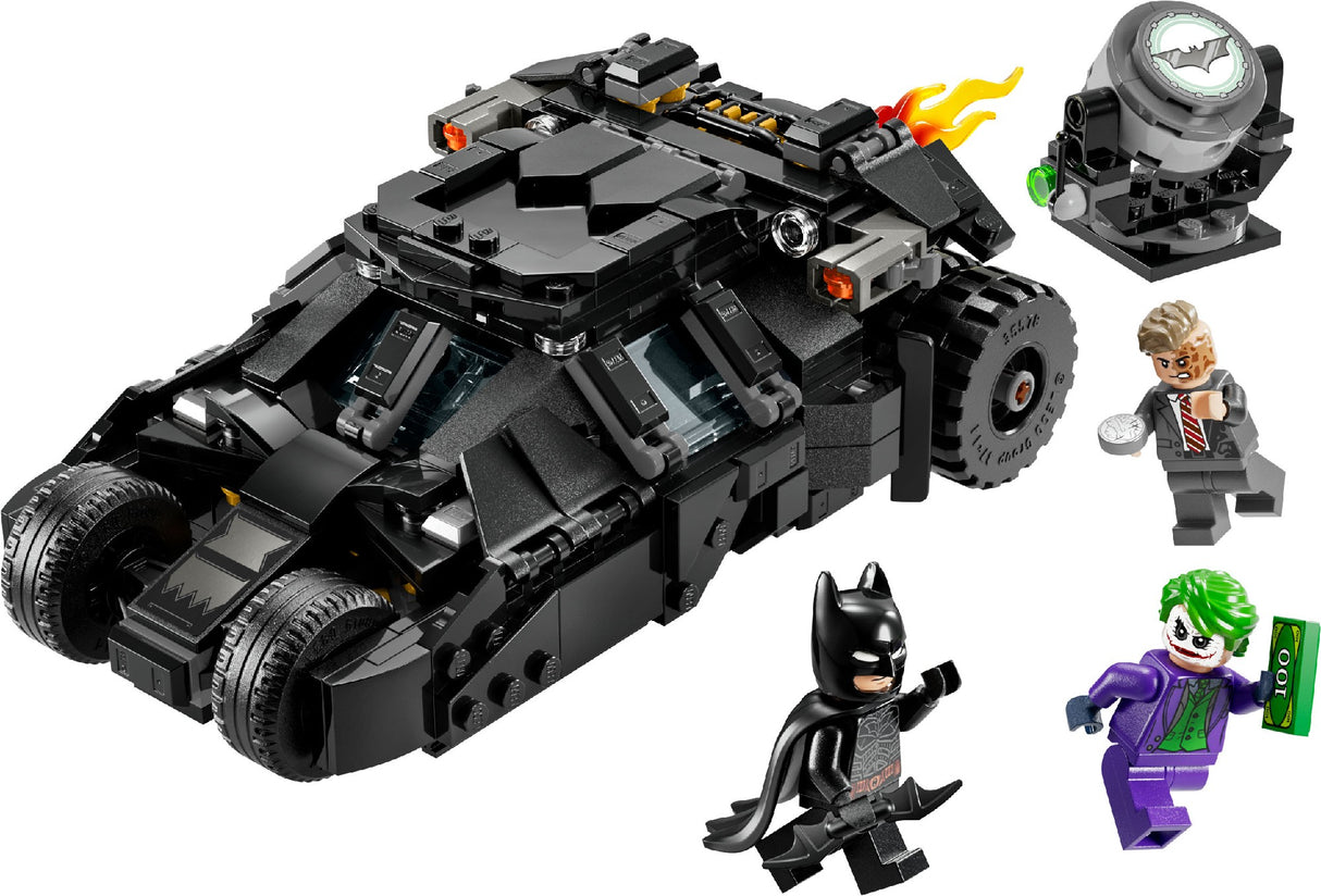 LEGO BATMAN™ TUMBLER VS. TWO-FACE™ & THE JOKER™ 76303 AGE: 8+