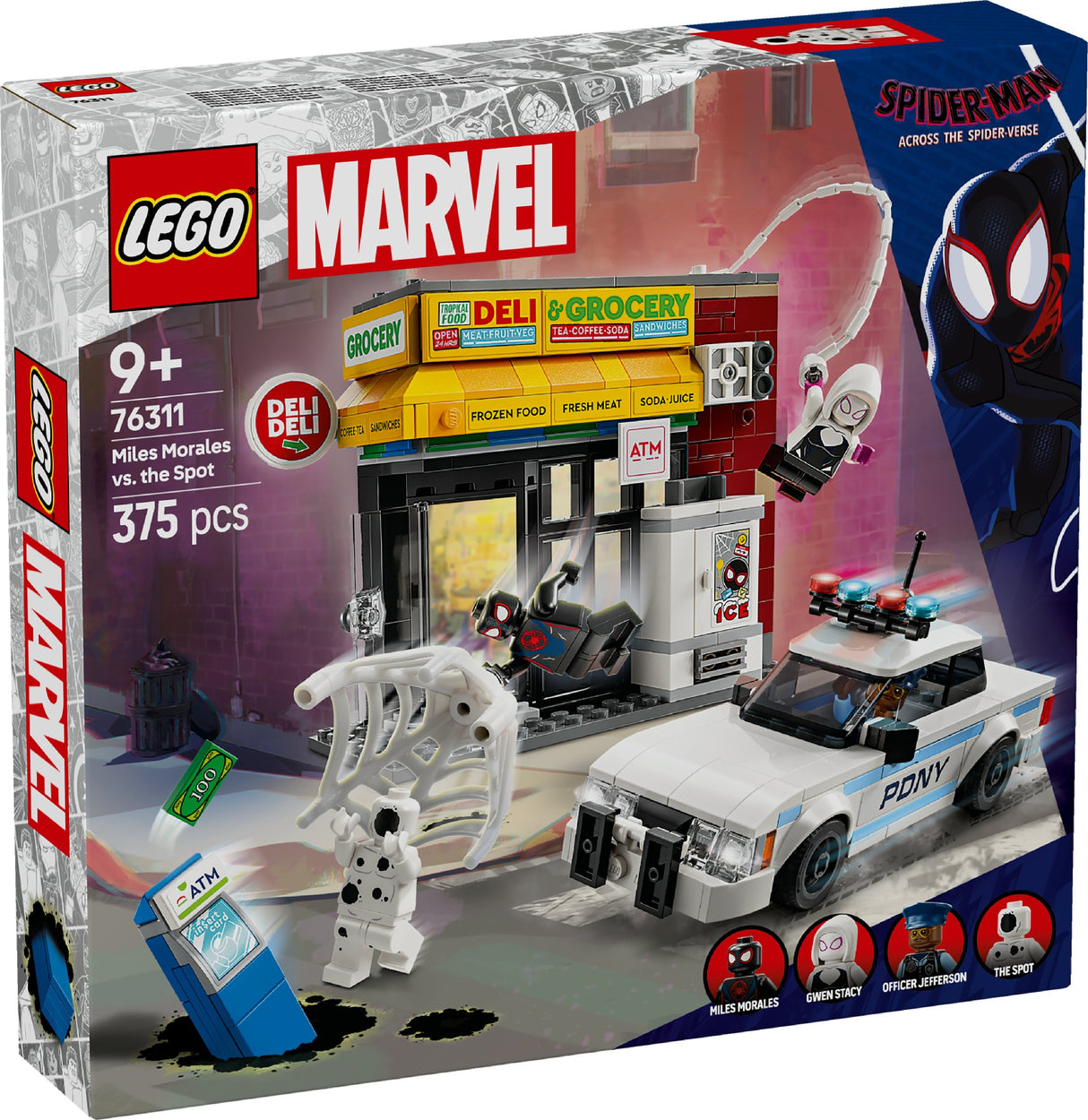 LEGO MARVEL SPIDER-VERSE: MILES MORALES VS. THE SPOT 76311 AGE:9+