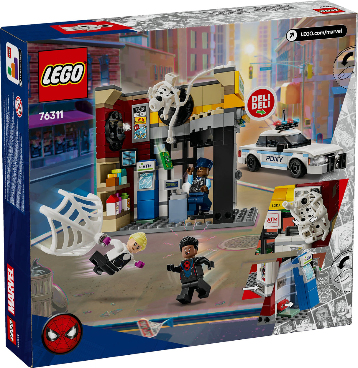 LEGO MARVEL SPIDER-VERSE: MILES MORALES VS. THE SPOT 76311 AGE:9+