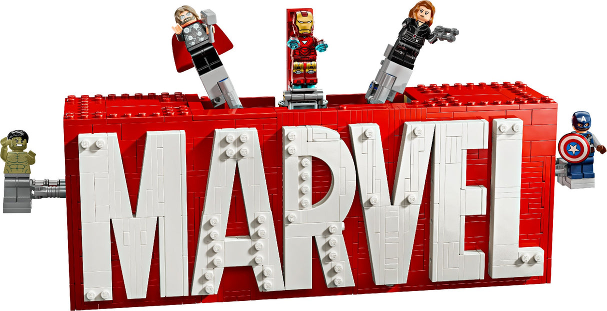 LEGO MARVEL MARVEL LOGO & MINIFIGURES 76313 AGE: 12+