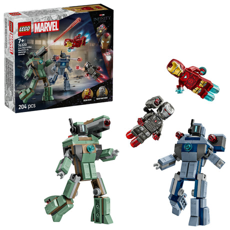 LEGO Super Heroes Marvel Iron Man & War Machine vs. Hammer Drones 76320 Age: 7+