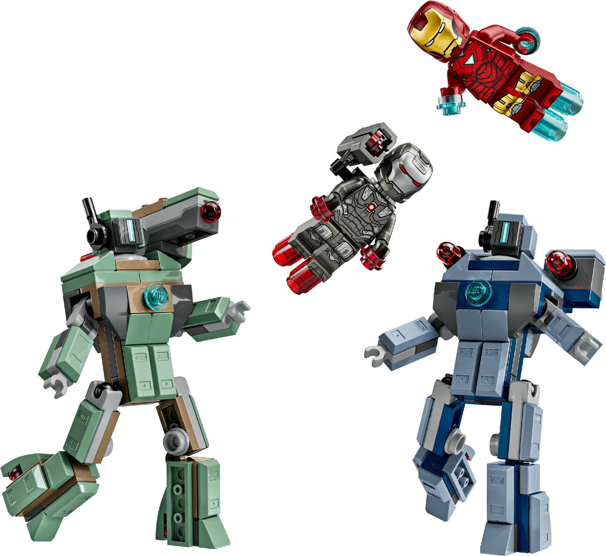 LEGO Super Heroes Marvel Iron Man & War Machine vs. Hammer Drones 76320 Age: 7+