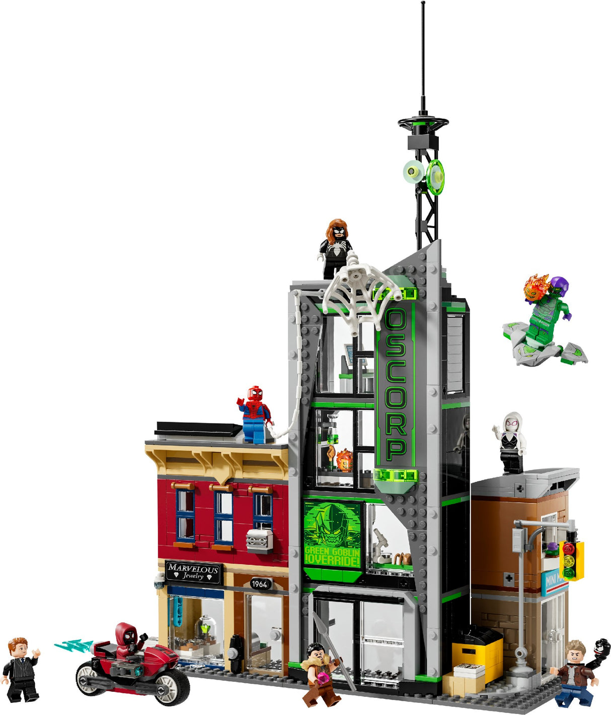 LEGO Super Heroes Marvel Spider-Man vs. Oscorp 76324 Age: 10+