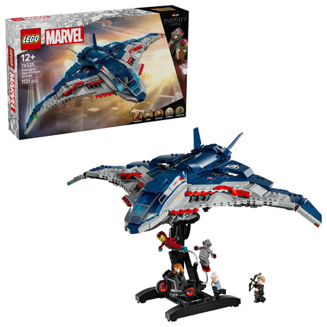 LEGO Super Heroes Marvel Avengers: Age of Ultron Quinjet 76325 Age: 12+