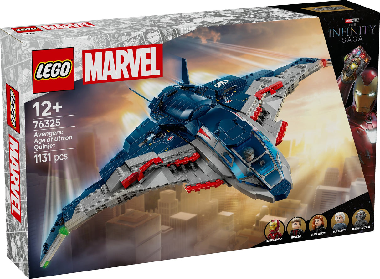 LEGO Super Heroes Marvel Avengers: Age of Ultron Quinjet 76325 Age: 12+