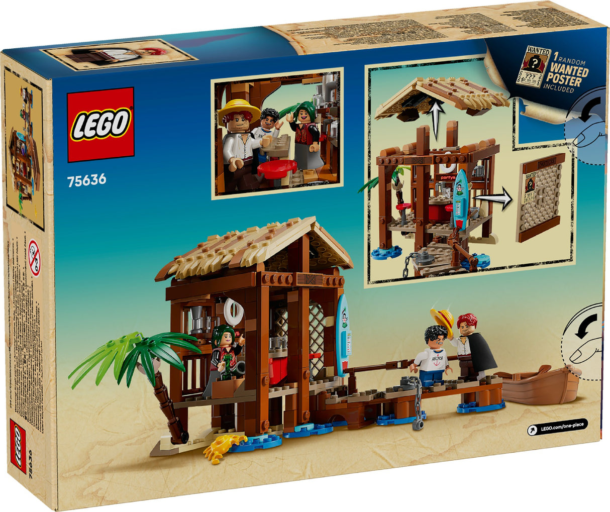 LEGO ONE PIECE Windmill Village Hut 75636 Age: 8+