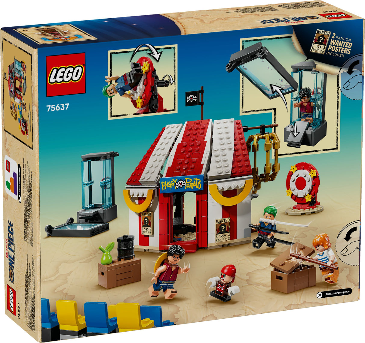 LEGO ONE PIECE Buggy the Clown's Circus Tent 75637 Age: 8+