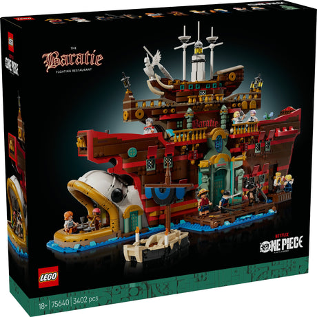 LEGO ONE PIECE The Baratie Floating Restaurant 75640 Age: 18+