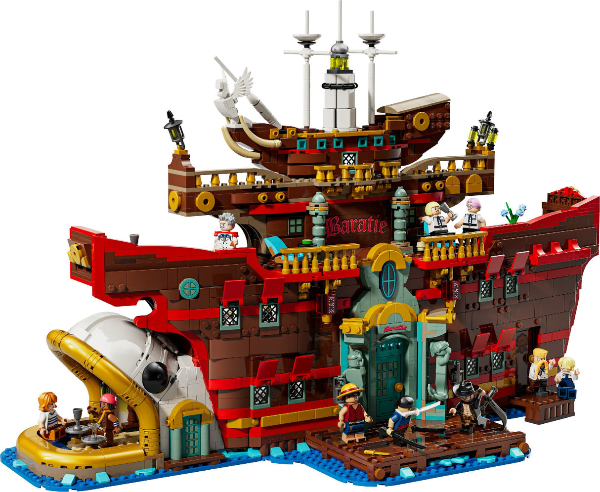 LEGO ONE PIECE The Baratie Floating Restaurant 75640 Age: 18+