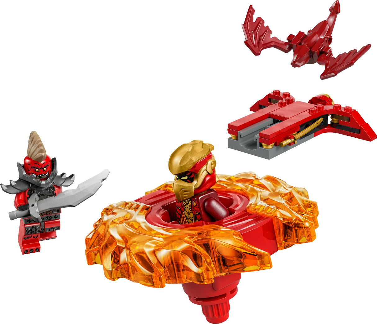 LEGO NINJAGO KAI'S DRAGON SPINJITZU SPINNER 71823 AGE: 6+