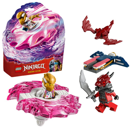 LEGO NINJAGO SORA'S DRAGON SPINJITZU SPINNER 71824 AGE: 6+