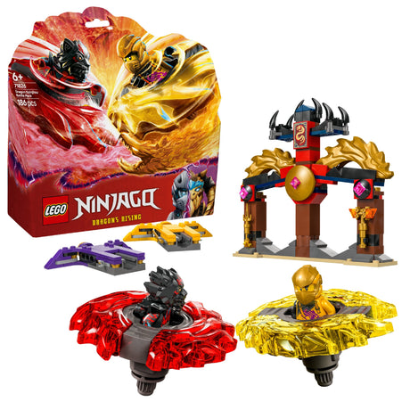 LEGO NINJAGO DRAGON SPINJITZU BATTLE PACK 71826 AGE: 6+