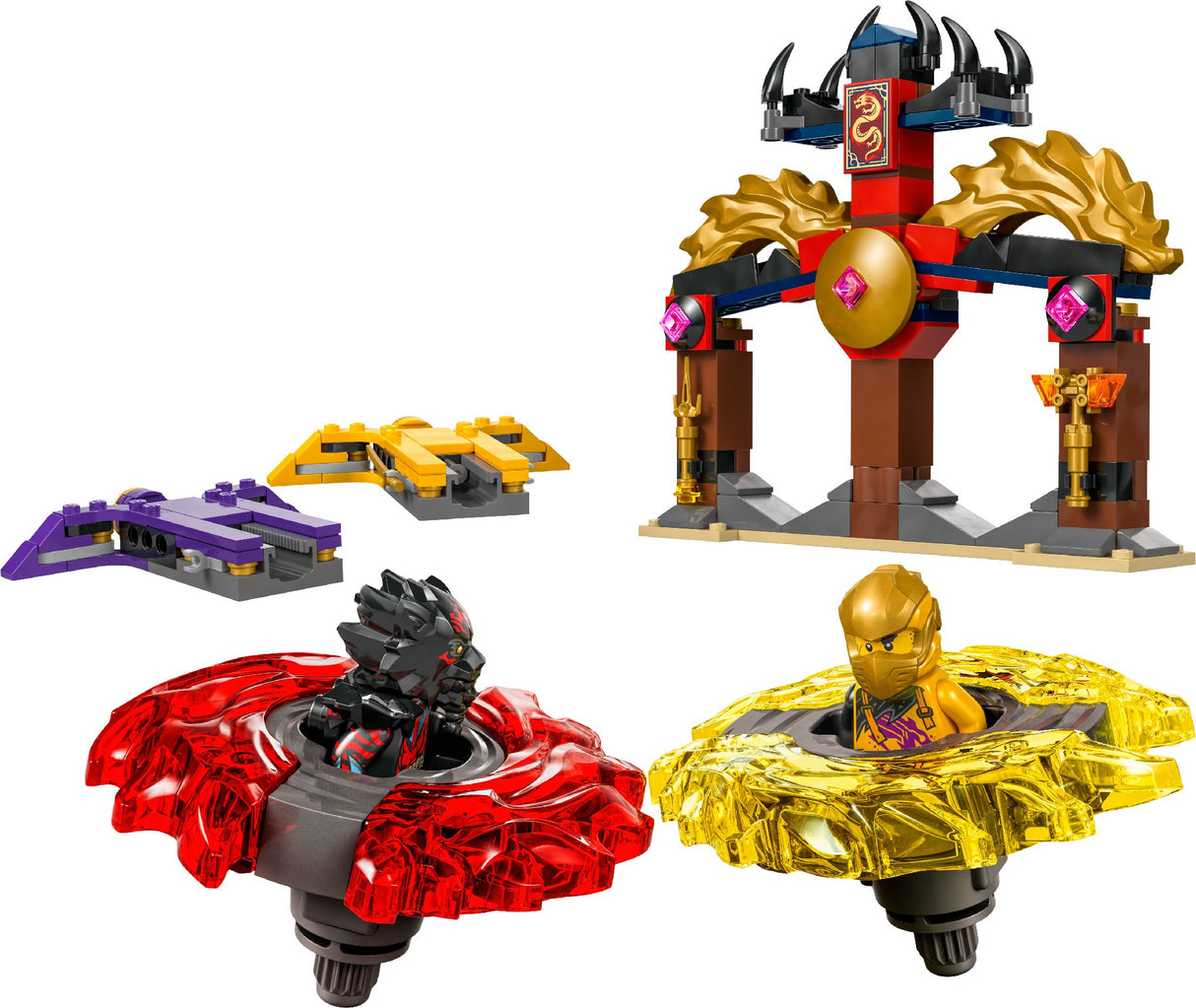 LEGO NINJAGO DRAGON SPINJITZU BATTLE PACK 71826 AGE: 6+